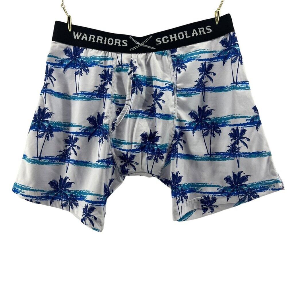Warriors & Scholars Islander WarriorFit Moisture Wicking Boxer Brief Size Medium